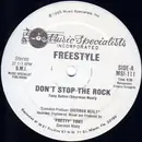 12inch Vinyl Single - Freestyle - Don't Stop The Rock - Gray Labels