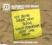 CD Single - Freidenker Feat. Patrice - Glauben Und Sehen