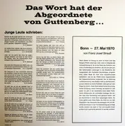 LP - Freiherr von und zu Guttenberg - Das Wort hat der Abgeordnete von Guttenberg