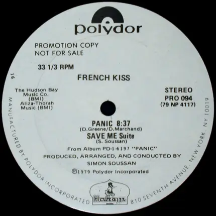 French Kiss - Panic / Save Me (Suite)