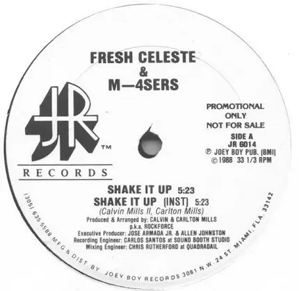 Fresh Celeste & M4 Sers - Shake It Up