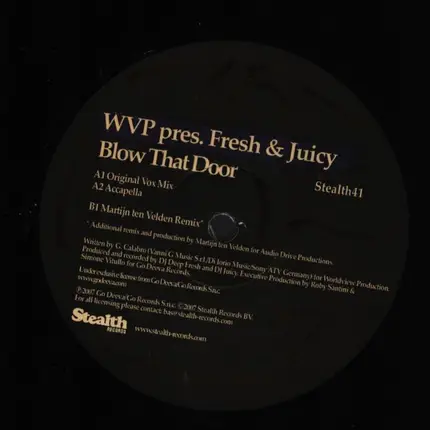 Fresh & Juicy - BLOW THAT DOOR