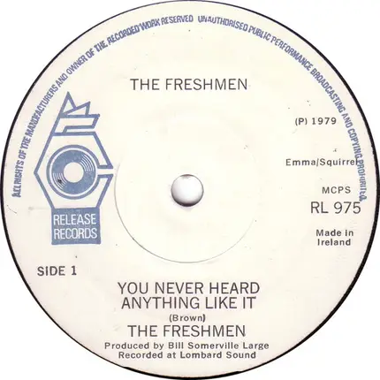 Freshmen - You Never Heard Anything Like It