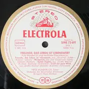 LP - Fritz Wunderlich - Freunde, Das Leben Ist Lebenswert