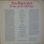 LP - Fritz Wunderlich - Seine Großen Erfolge