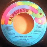 7inch Vinyl Single - Fritz Brause - Personal Columns