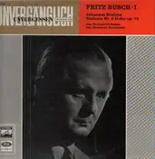 Fritz Busch - Brahms: Sinfonie Nr 2 D-dur op. 73