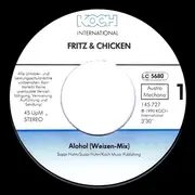 7inch Vinyl Single - Fritz & Chicken - Alohol