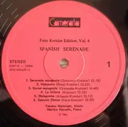 LP - Kreisler - Spanish Serenade - +insert