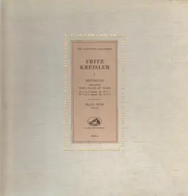 Fritz Kreisler - Sonates Pour Violon Et Piano I