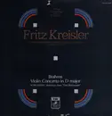 LP - Fritz Kreisler: Brahms, Schumann - Violin Concerto in D major