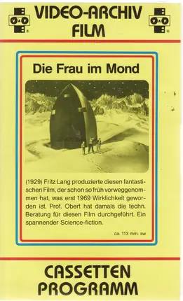 Fritz Lang - Die Frau im Mond