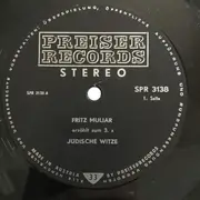 LP - Fritz Muliar - Fritz Muliar Erzählt Zum 3. x Jüdische Witze
