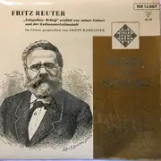 7inch Vinyl Single - Fritz Reuter , Ernst Hameister - 'Entspekter Bräsig' Erzählt Von Seiner Geburt Und Der Kaltwasserheilanstalt