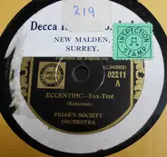 Friar's Society Orchestra - Eccentric / Farewell Blues