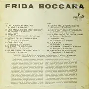 LP - Frida Boccara - Les Moulins De Mon Coeur