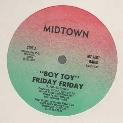 Friday Friday - Boy Toy