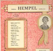 Frieda Hempel - Frieda Hempel sings