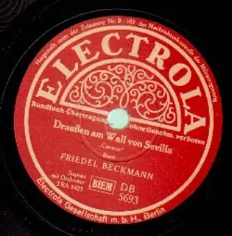 Friedel Beckmann, Torsten Ralf - Draußen am Wall von Sevilla / Nein, du liebst mich nicht - Ja, in der Felsen wilde Klüfte