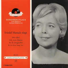 Friedel Hensch - Friedel Hensch Singt