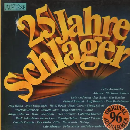 Friedel Hensch, Katje Ebstein, Adamo,... - 25 Jahre Schlager