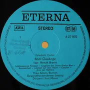 LP - Friedrich Cerha - Theo Adam ‧ Gewandhausorchester Leipzig ‧ Kurt Masur - Baal Gesänge