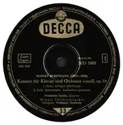LP - Friedrich Gulda , Wiener Philharmoniker , Volkmar Andreae - Robert Schumann / Carl Maria von Weber - Klavierkonzert A-moll / Konzertstück F-moll