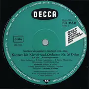 LP - Friedrich Gulda , Wolfgang Amadeus Mozart , The New Symphony Orchestra Of London , Anthony Collins - Konzert Für Klavier Und Orchester Nr. 26 D-dur KV 537 >>Krönungskonzert << / Konzert Für Klavier Und Orchester Nr. 25 C-dur KV 503