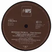 LP - Friedrich Gulda - Message From G.