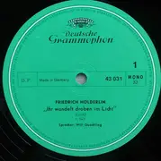 LP - Friedrich Hölderlin - Ihr Wandelt Droben Im Licht (Lyrik) - Gatefold