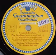 Schellack-12inch Vinyl Single - Friedrich Smetana - Die Moldau (Mein Vaterland, II) - Mono