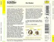 Double CD - Schiller - Die Räuber