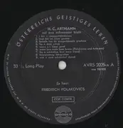 10'' - Friedrich Polakovics Liest H.C. Artmann - Auf Ana Schwoazzn Blotn