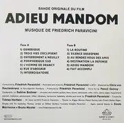 LP - Friedrich Paravicini - Adieu Mandom