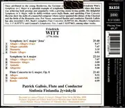 CD - Friedrich Witt - Symphony In C Major 'Jena' / Flute Concerto In G Major
