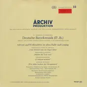 Friedrich Wilhelm Zachow - Advent Und Weihnachten Im Alten Halle Und Leipzig