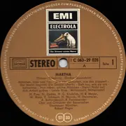 LP - Friedrich von Flotow - Martha (Grosser Querschnitt)
