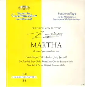 friedrich von flotow - Martha - Grosser Opernquerschnitt