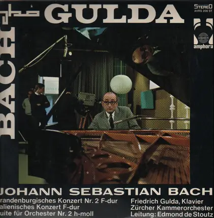 Gulda - Brandenburgisches Konzert Nr.2 F-dur / Italienisches Konzert F-dur