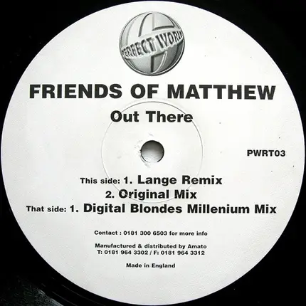 Friends Of Matthew - Out There
