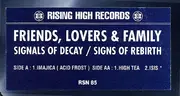 12inch Vinyl Single - Friends, Lovers & Family - Signals Of Decay / Signs Of Rebirth