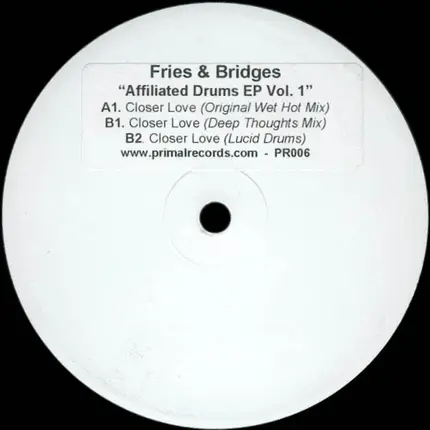 Fries & Bridges - Affiliated Drums EP Vol. 1