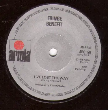 Fringe Benefit - I've Lost The Way