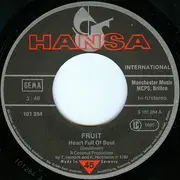7inch Vinyl Single - Fruit - Heart Full Of Soul / Hey John