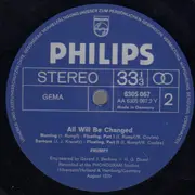 LP - Frumpy - All Will Be Changed - Gatefold