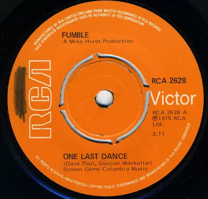 Fumble - One Last Dance
