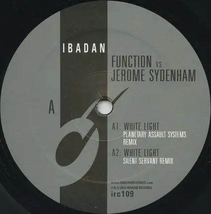 Function Vs Jerome Sydenham - White Light (Remixes)