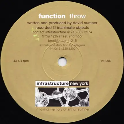 Function / Aural Emote - Throw / Second Thought