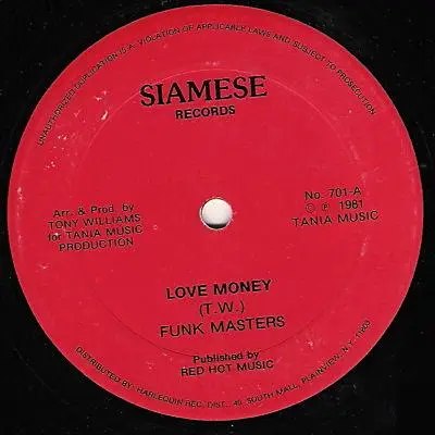 Funk Masters / Bo Kool - Love Money