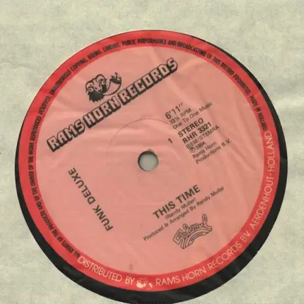 Funk Deluxe - This Time